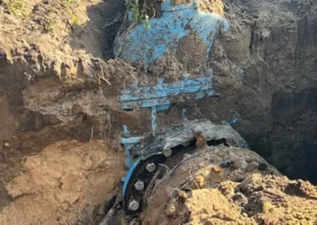 przebudowa rurociągu