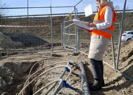 przebudowa rurociągu