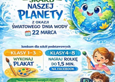 Plakat konkurs szkoły podstawowe